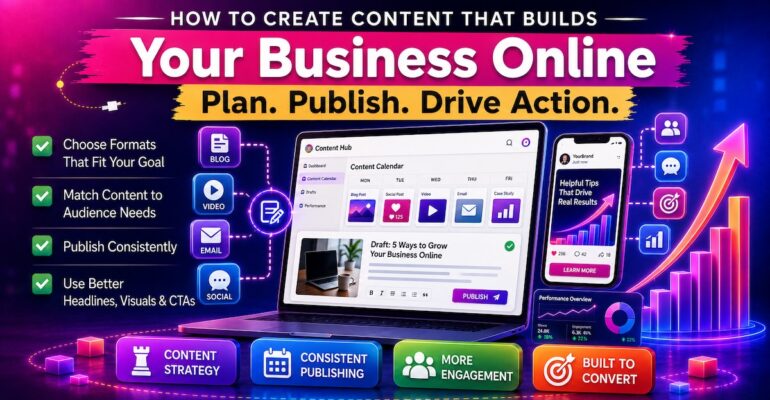 How to Create Content That Builds Your Business Online and Drives Action