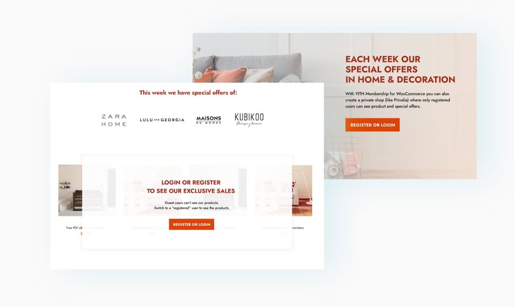 YITH WooCommerce Membership