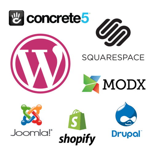 Content Management Systems Logos
